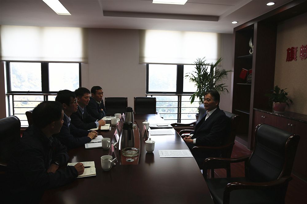 江苏交控总经理、党委副书记顾德军赴公司调研指导工作(图1)